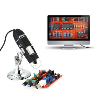 Bộ thiết bị kính hiển vi KKmoon 1600X đầu cắm USB OTG kết nối với máy tính tiện dụng + phụ kiện