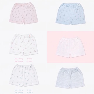 [ MIO mỏng ] QUần đùi MIOMIO (0-24m) phom rộng