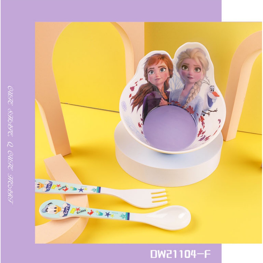 Tô nhựa Melamine 3D in hoại hình xinh xắn cho bé