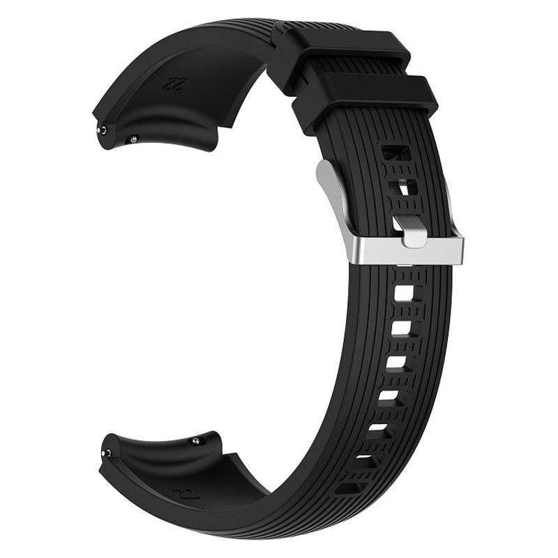 Dây Đeo Silicon 20mm 22mm Cho Đồng Hồ Samsung Galaxy Gear S4 Frontier Classic Band 46mm 42mm