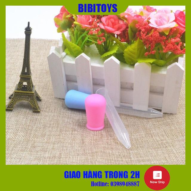 [CÓ CHIA VẠCH] Ống hút sữa, bón thuốc loại 5ml cho bé giao màu ngẫu nhiên