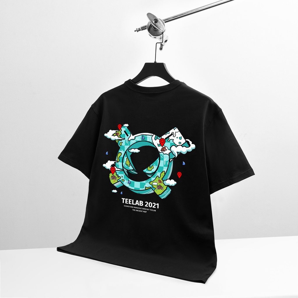 Áo thun Teelab TeeMap Cloud Atlas TS125