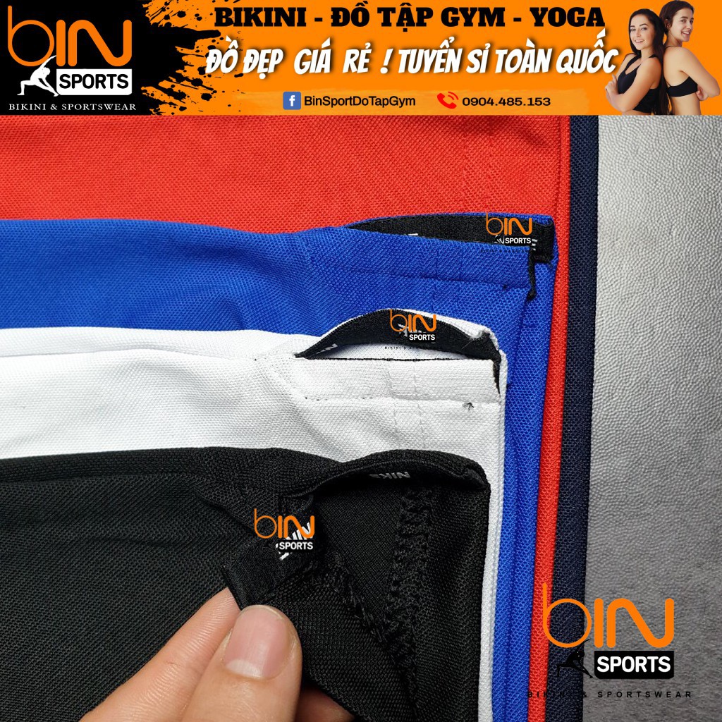 Áo Thun Nam Vải Cá Sấu Hàng Xuất Xịn Bin Sports AN004