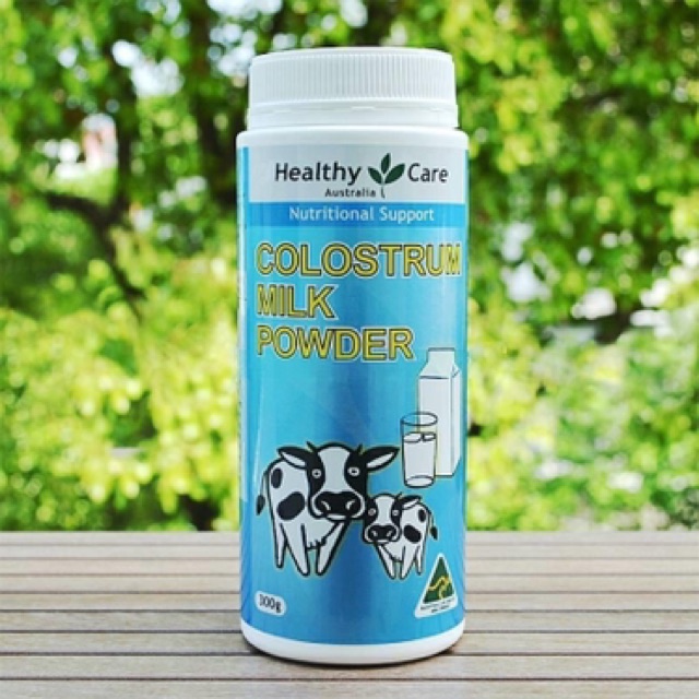 Sữa bò non dạng bột Healthy Care Colostrum Milk Powder 300g (dùng cho cả trẻ em và người lớn)