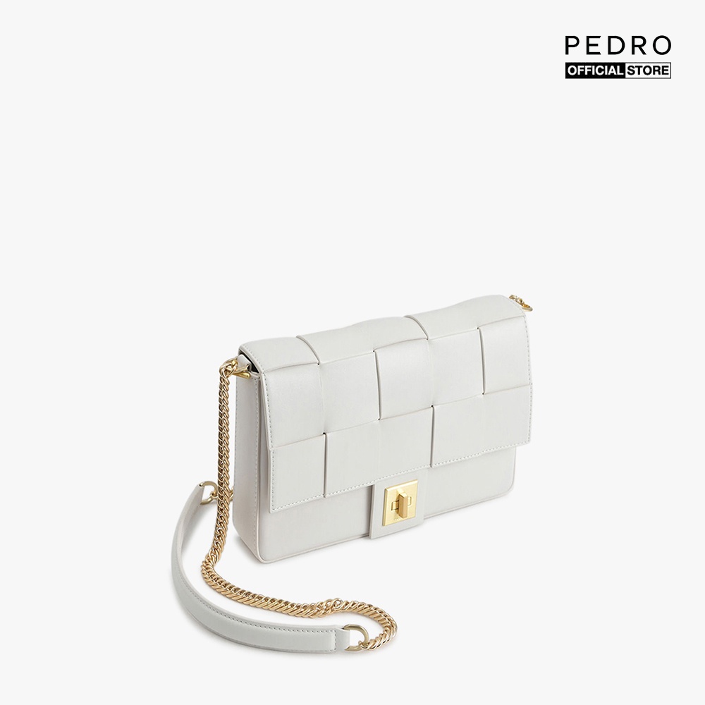 PEDRO - Túi đeo vai chữ nhật Woven PW2-76390058-41