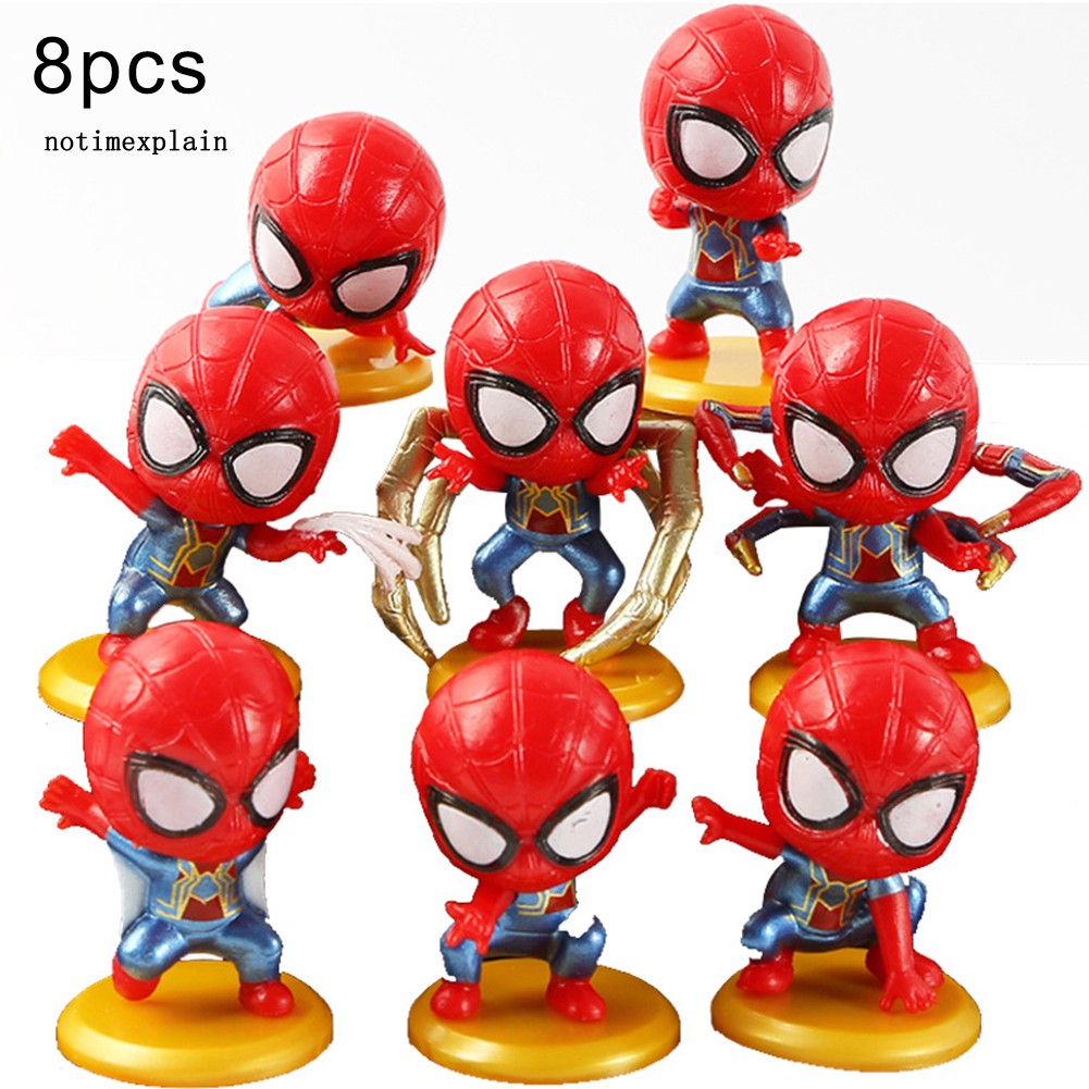 8 Mô hình Spiderman đáng yêu