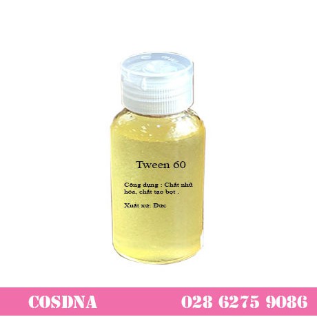 Chất nhũ hóa Tween 60 /Polysorbate 60