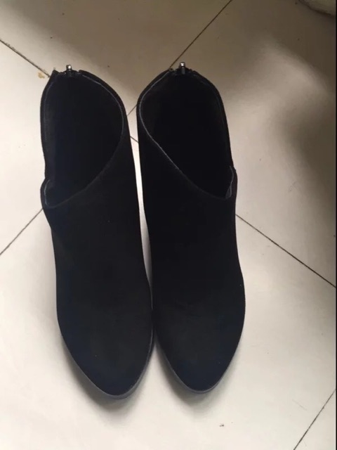 GIÀY BOOT DA LỘN NỮ CÁCH ĐIỆU CAO 5 PHÂN | BigBuy360 - bigbuy360.vn