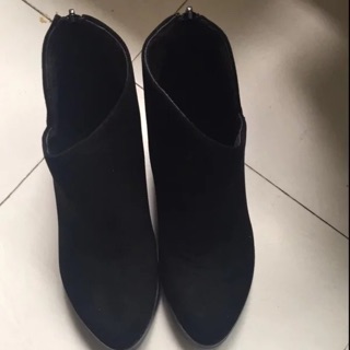 GIÀY BOOT DA LỘN NỮ CÁCH ĐIỆU CAO 5 PHÂN