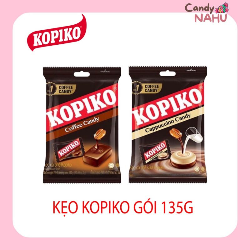 Kẹo Cà Phê Kopiko Gói 145g (45 viên)