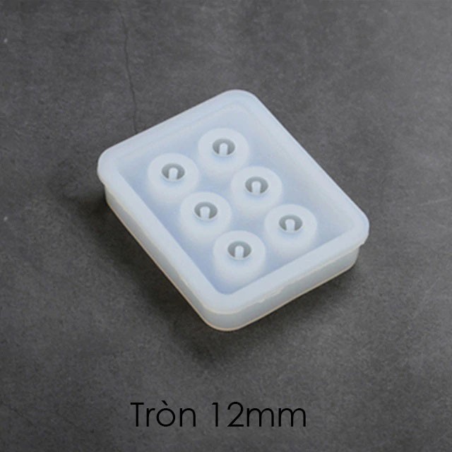 Khuôn Silicon hạt có lỗ Trang sức handmade