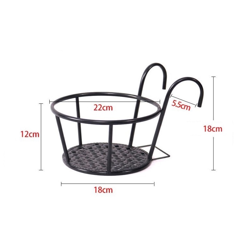 Giỏ treo tròn sắt