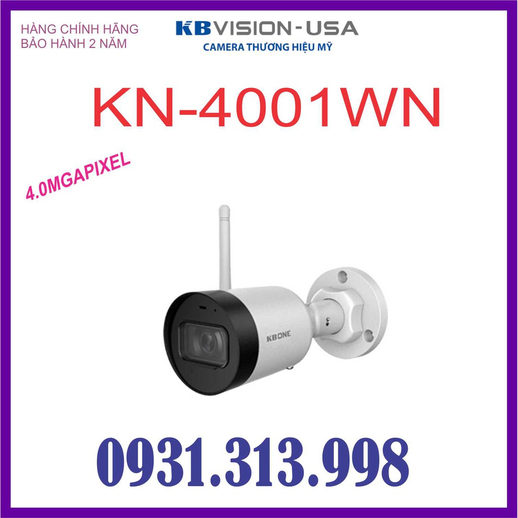 CAMERA IP WIFI KN-4001WN 4.0 MEGAPIXEL