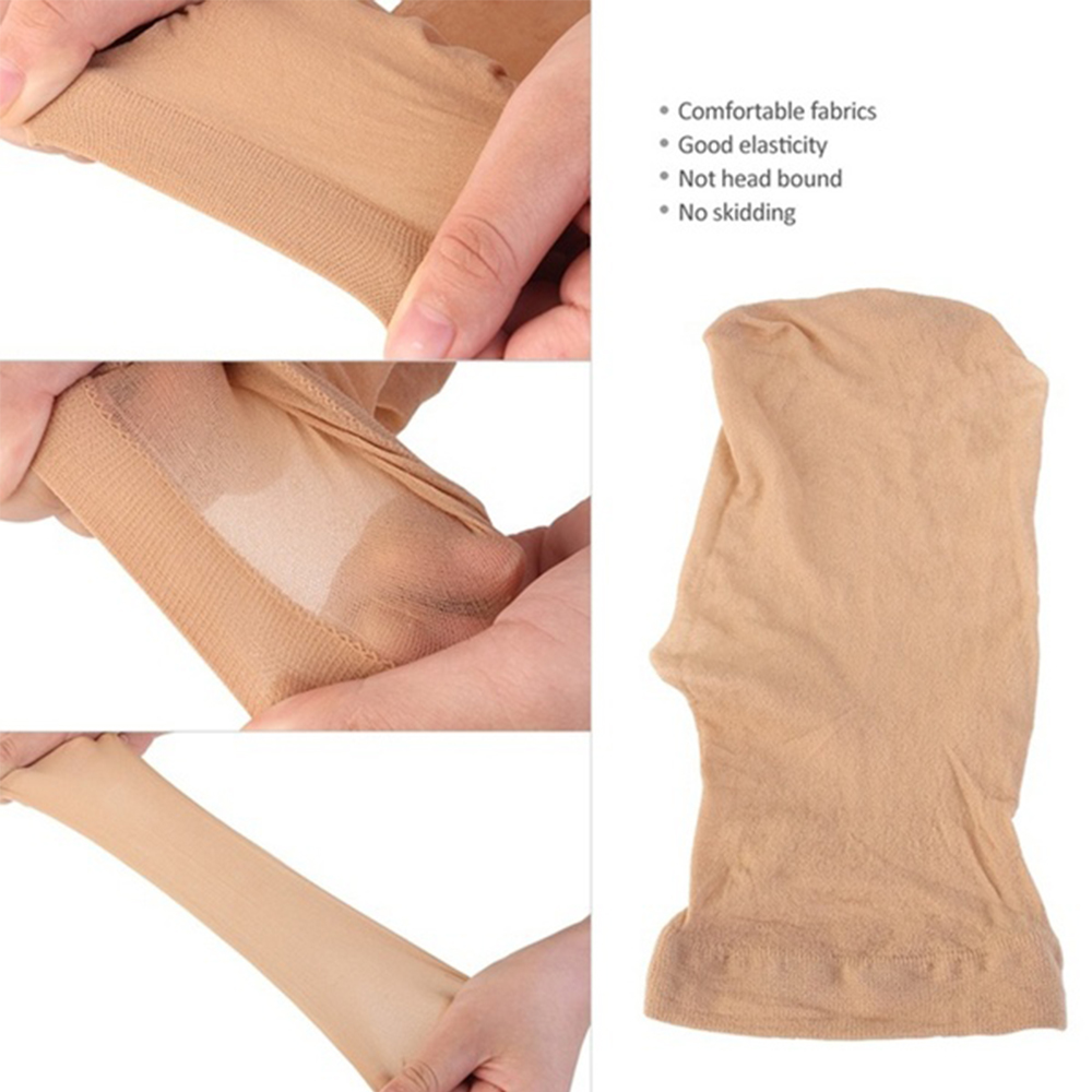 2 Lưới Trùm Tóc Giả Màu Nâu / Đen Cao Cấp