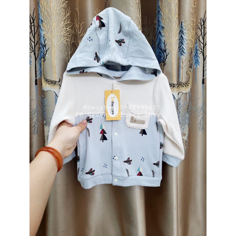 Áo khoác nỉ họa tiết dễ thương Father Care cho bé