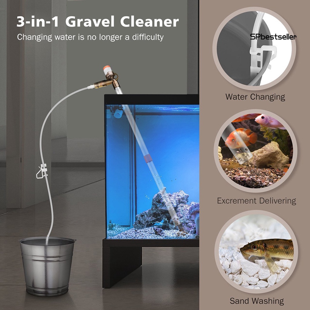 1 Bộ Dụng Cụ Thay Nước Vệ Sinh Bể Cá Chuyên Nghiệp