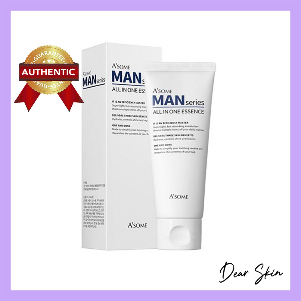 [69K - Clearance Sale] Kem dưỡng da cho nam A'some Man All in One Essence 100ml Kem dưỡng da cho cho phái mạnh