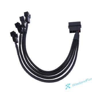 Cáp Chia 4pin Ide Molex Sang 4 Cổng 3pin/4pin