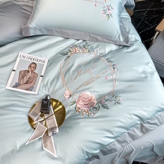 Set Chăn Ga Gối Lụa Luxury 100s ( Set 4 món )