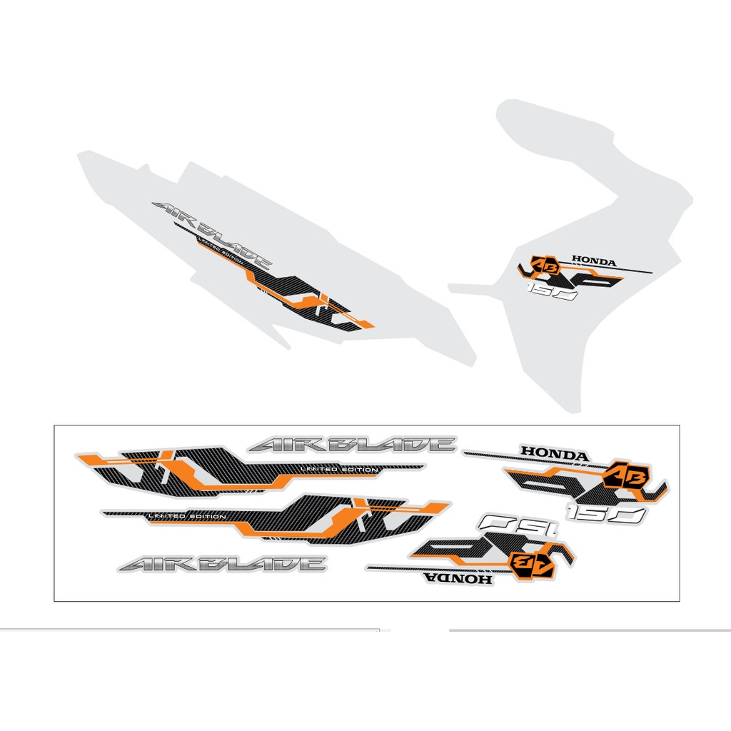 TEM RỜI AIRBLADE 2021 MẪU MỚI NHẤT NHIỀU MÀU LỰA CHỌN