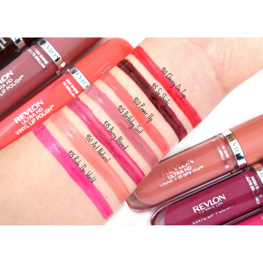 Son Mỹ Revlon Ultra HD Vinyl Lip Polish