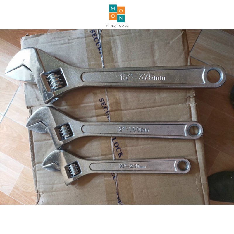 Mỏ lết thép trắng 8-10-12 inch