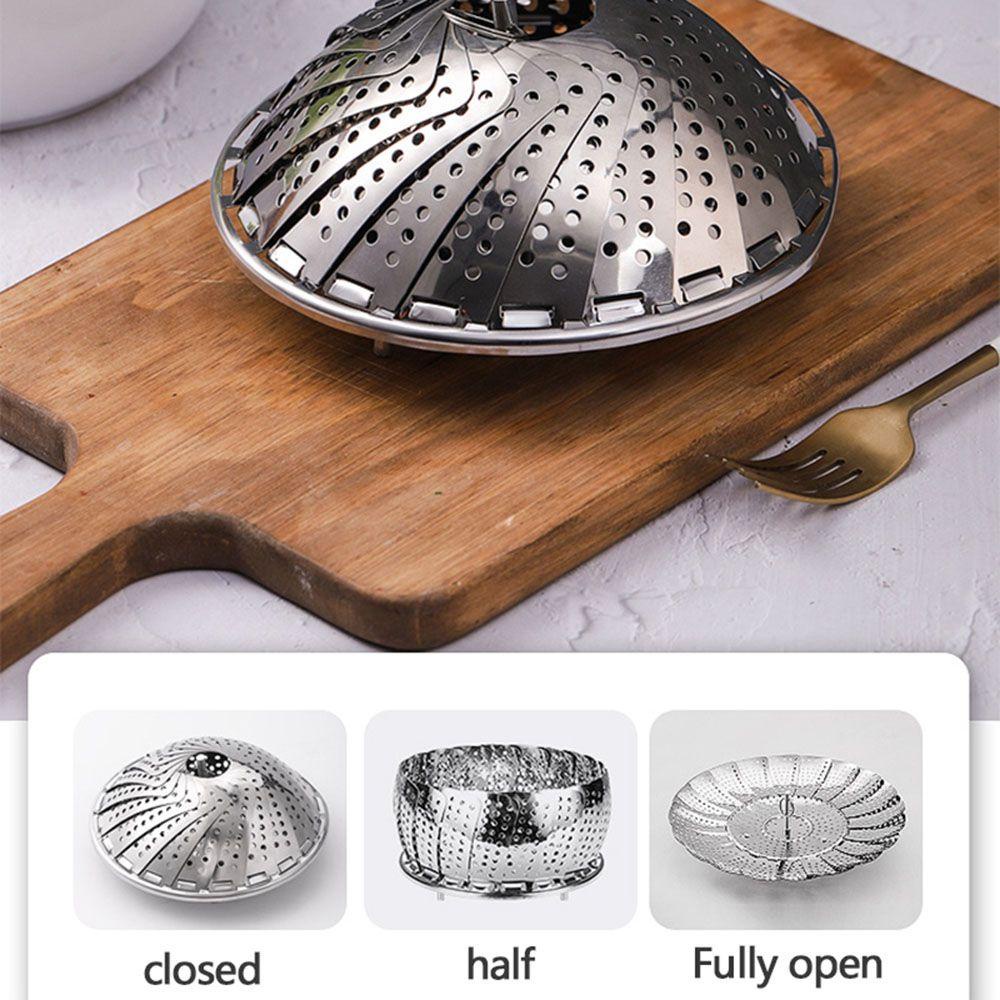 CONOPERY Rổ Hấp Thức Ăn Bằng Thép Không Gỉ Cao Cấp