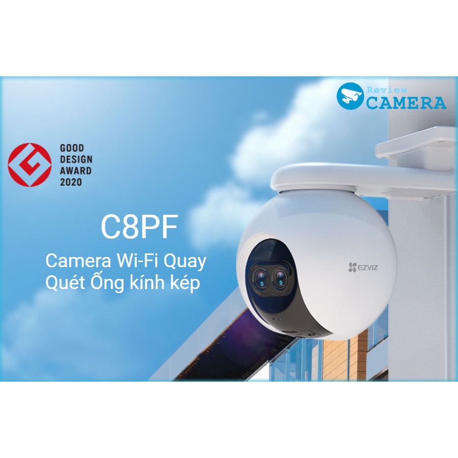 Camera Wifi Ngoài Trời Xoay EZVIZ C8PF C8C C8W 2M 4M 1080P Mắt Kép, Zoom 8x , Còi Hú Báo Động, Đàm Thoại | BigBuy360 - bigbuy360.vn