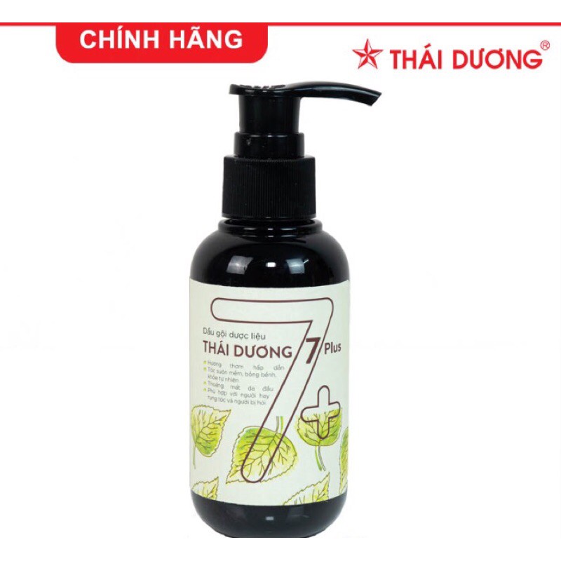 Dầu gội dược liệu Thái Dương 7 plus 100ml - Cty CP Sao Thái Dương