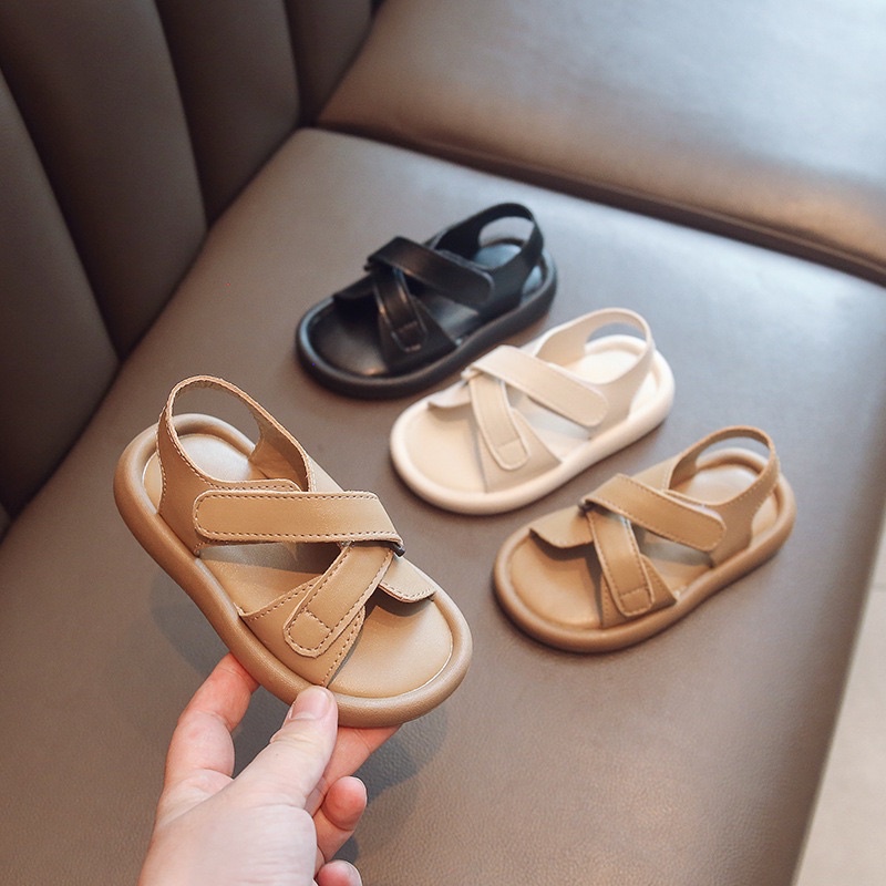 SANDAL quai chéo cho bé, đế bánh mì siêu nhẹ_Kl36_ hàng quảng châu cao cấp