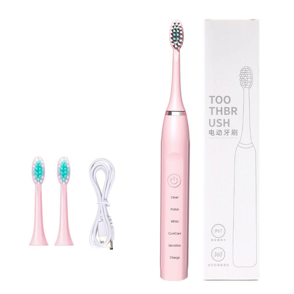 Bàn Chải Đánh Răng Điện 45000 Lần / Min IPX7 Chống Nước 5 Chế Độ Làm Sạch Răng Miệng
