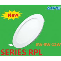 Đèn Led âm trần MPE 18W/12W/9W/6W RPL BẢO HÀNH 2 NĂM ĐỔI MỚI
