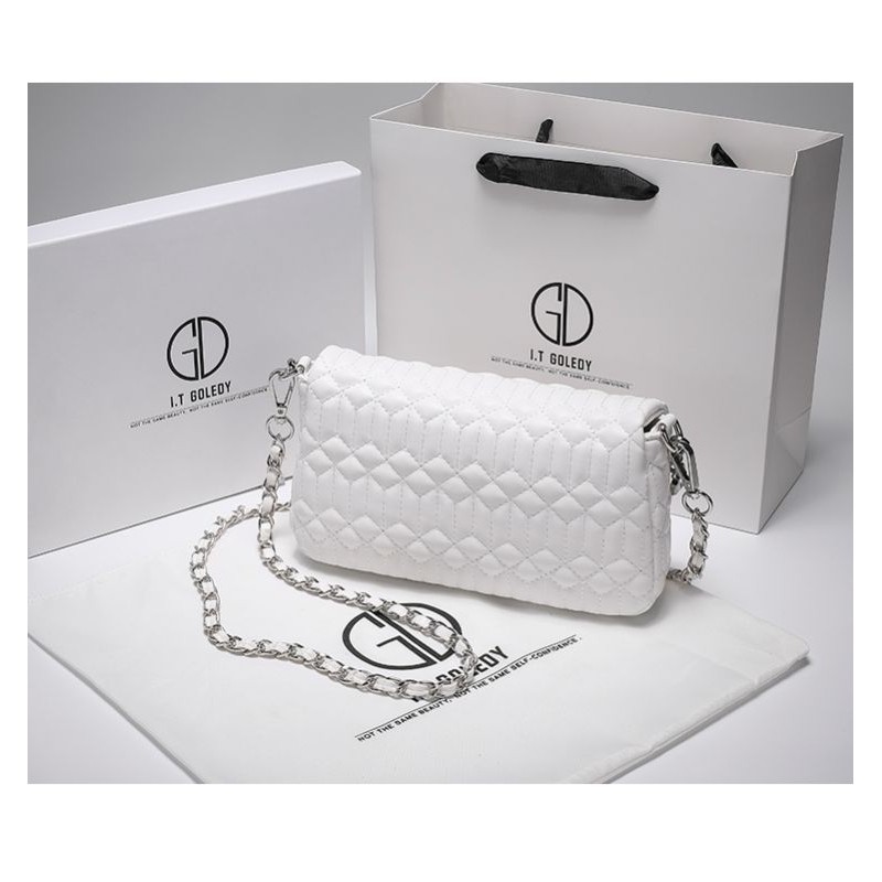 Túi Xách Hàng Hiệu Cao Cấp I.T GDLEDY HONGKONG hàng chính hãng da thật, đính đá,mẫu hót 2020