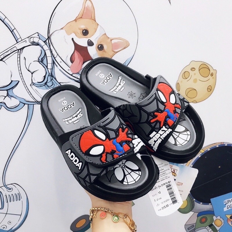 Dép lê Thái bé trai siêu nhân 3D in nổi siêu bền siêu nhẹ