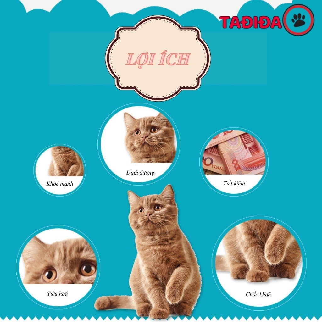 Súp thưởng cho Mèo Cat Food ( Shizuka) , Thức ăn cho Mèo đầy đủ dinh dưỡng - Tadida Pet