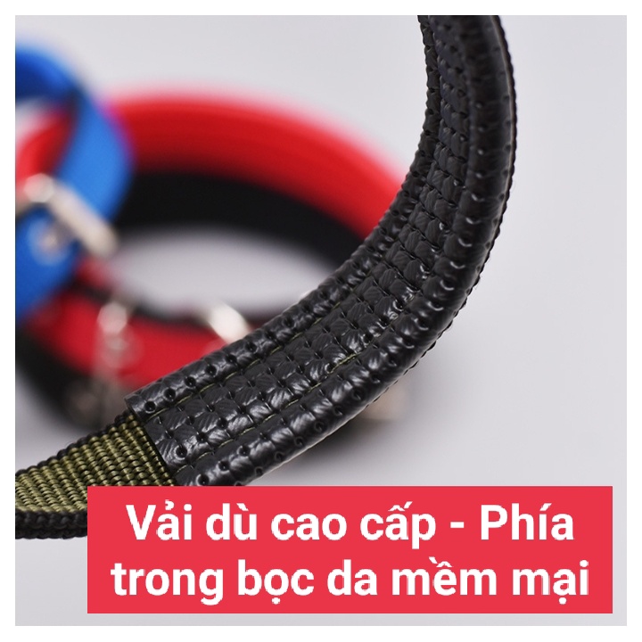 Vòng cổ cho Chó Cao Cấp nhiều size từ 3-50kg - Đai cổ cho Chó Lớn - Hàng chuẩn như hình