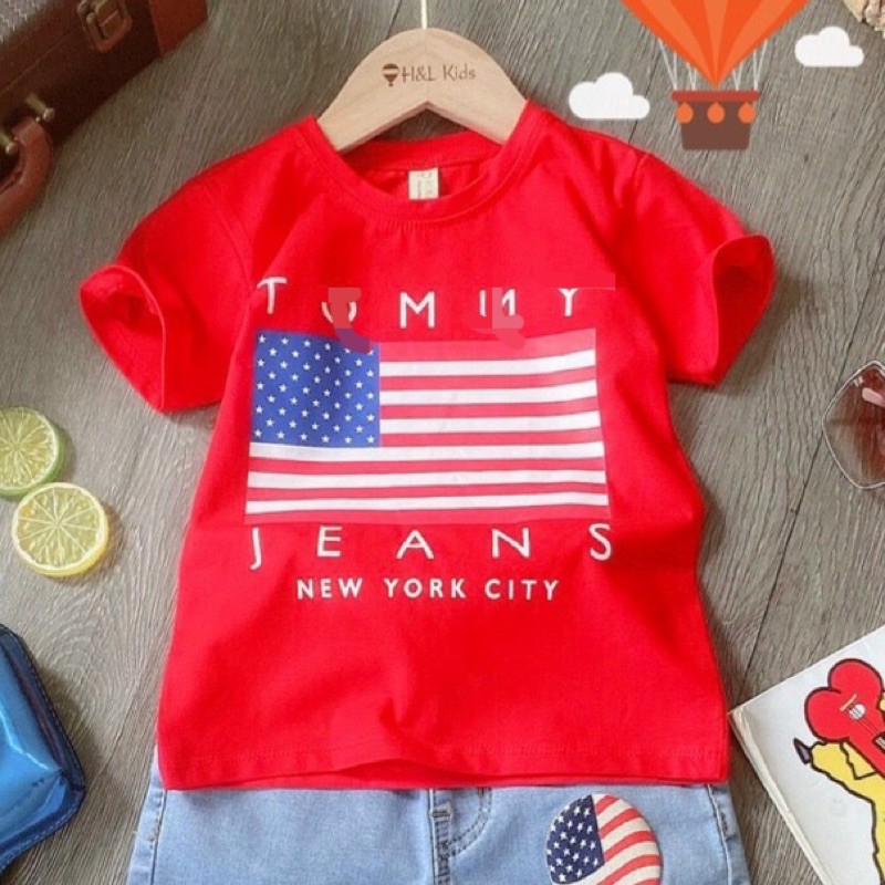 Áo thun bé trai bé gái To.m.my 🇺🇸