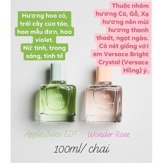 (SẴN SHIP)SET NƯỚC HOA ZARA AUTH