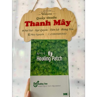 Miếng dán thải độc chân healing patch hàn quốc 30 miếng, thải độc, detox cơ thể