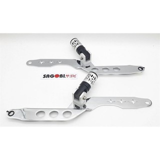 GÁC CHÂN SAU KHÔNG KHOAN UDOM KARNGCHANG cho CUB125 MÃ SKU-04772