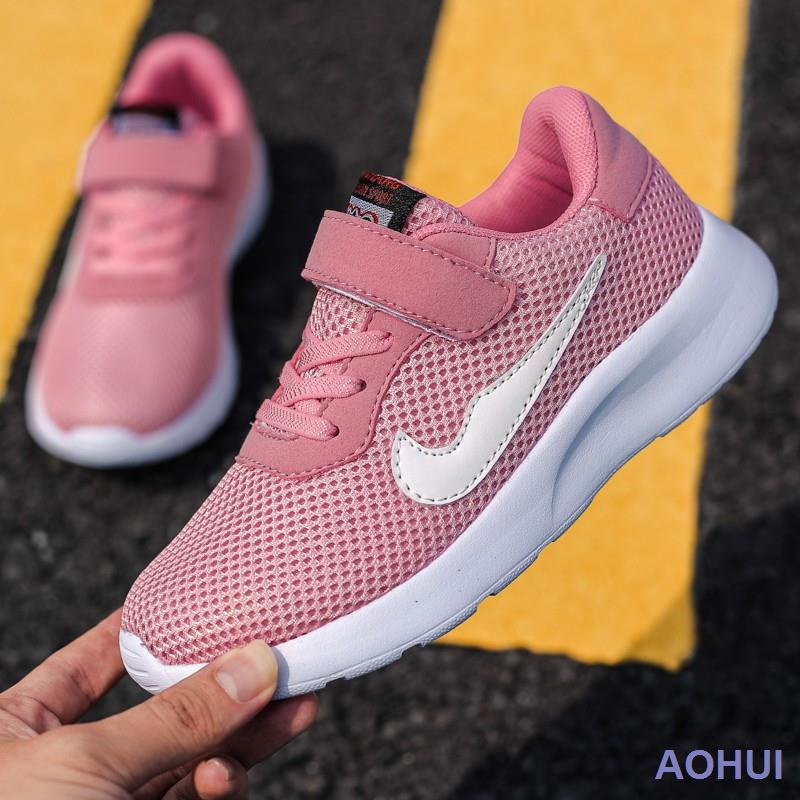 Kho sẵn sàng Giày Thể Thao Lưới Thoáng Khí Cho Bé，Giày chạy bộ trẻ em