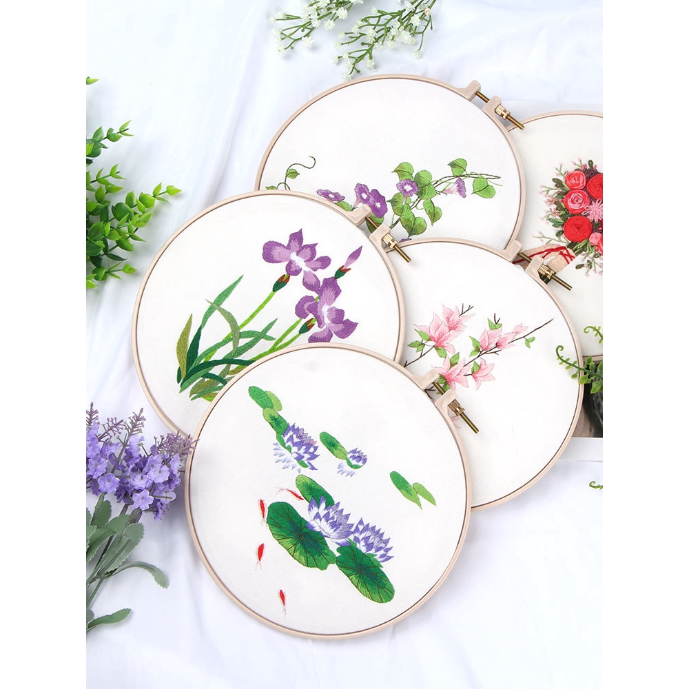 Beautiful handmade student handmade DIY embroidery kit