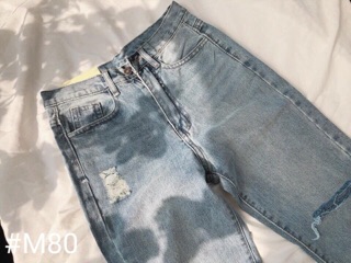 Quần jean baggy rách siêu chất (gạt xem ảnh thật)