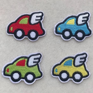 Sticker Ủi, Miếng Patch Ủi Trang Trí Quần Áo Mẫu Xe