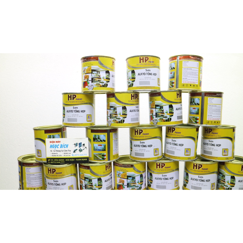 Sơn HP Tổng Hợp Cho Sắt, Kim Loại, Gỗ, Bê Tông... 300ml