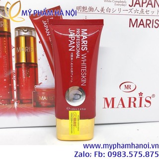 Sữa rửa mặt nám, tàn nhang, làm trắng da maris nhật bản