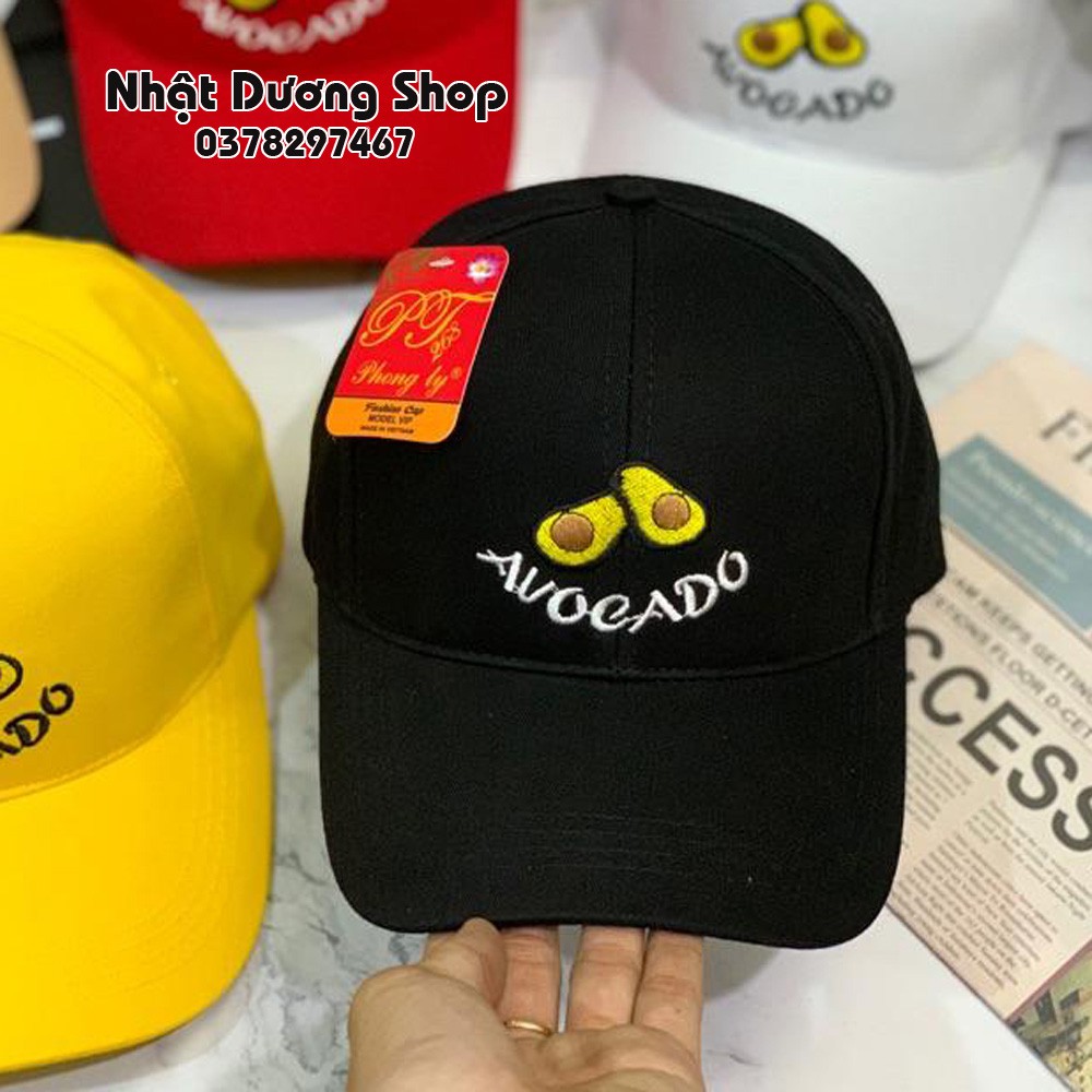 Nón kết trái bơ Auocado - Chất liệu vải Kaki cao cấp tạo nên sự nổi bậc cho người đội