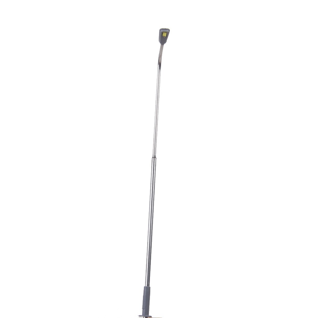 Set 10 mô hình trụ đèn đường Led có dây tỷ lệ 1/100 dùng trang trí mô hình cảnh quan / giảng dạy tiện dạy