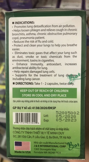 ✅[CHÍNH HÃNG]BoniDetox- Giúp Giải Độc Phổi, Phòng Ngừu Ung Thư Thổi ( Mua 6 Tặng 1 Bằng Tem Tích Điểm) | BigBuy360 - bigbuy360.vn