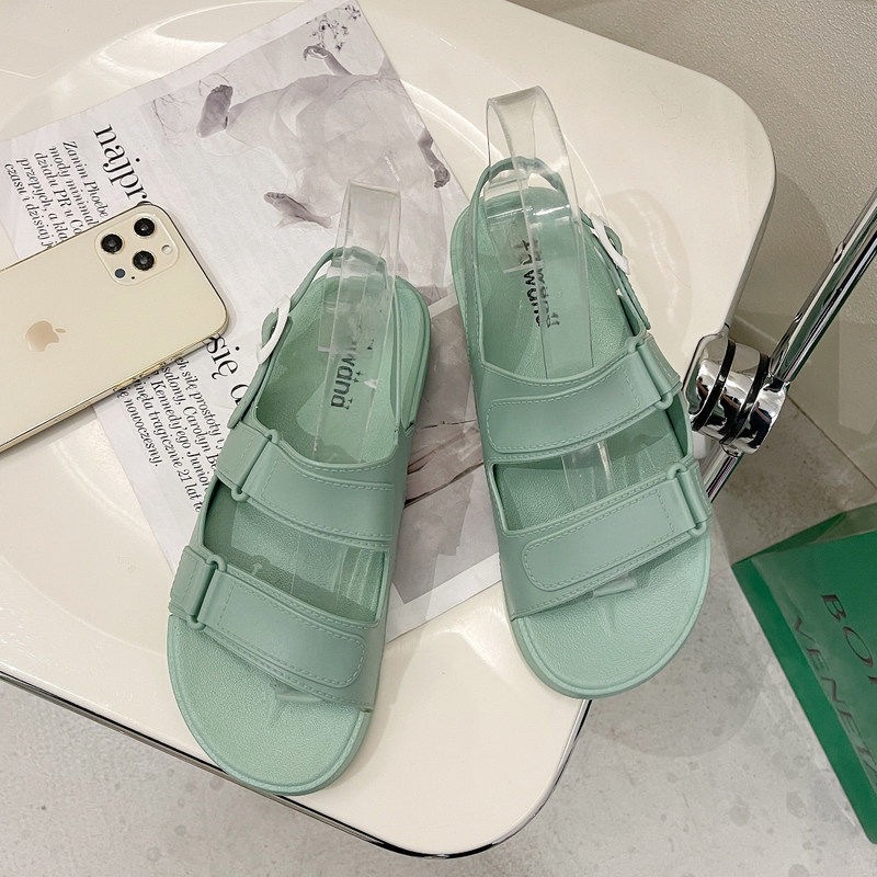 Dép Sandal Nữ Quai Hậu 2 Quai Ngang 3 Màu Teen Hot D53